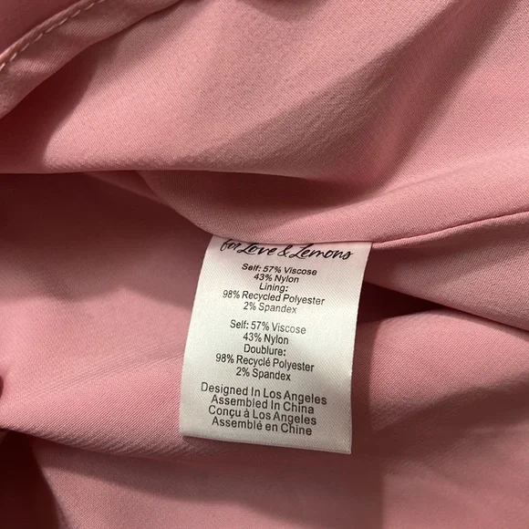 For Love Lemons Nikki Heart Burnout Cute Romantic Midi Dress size S - Picture 14 of 16